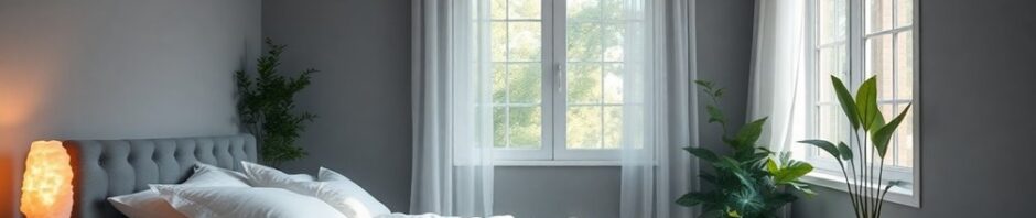 sleep enhancing bedroom atmosphere